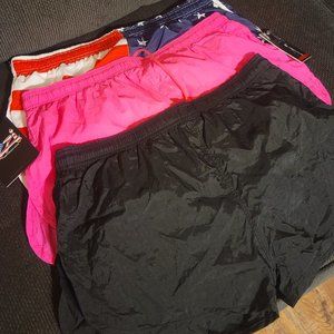 (3) pair active/swim shorts